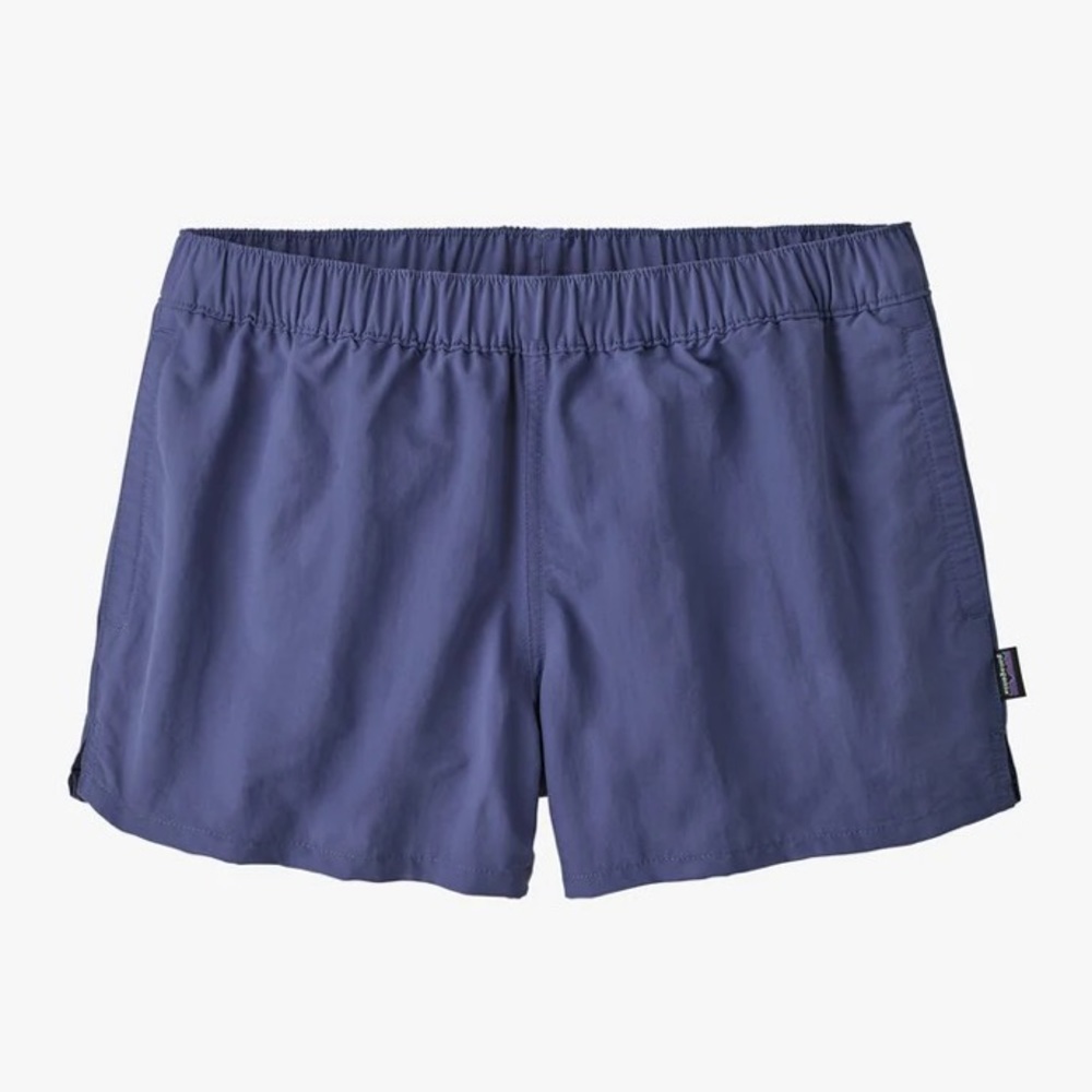 Patagonia Barely Baggy shorts in Current Blue 100% recycled Nylon 2.5” inseam